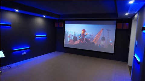 未来视角科技风家庭影院