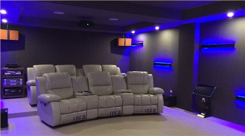 未来视角科技风家庭影院