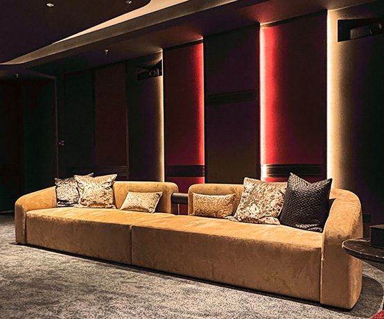 外滩BFC售楼处展示厅影院视听系统应用案例