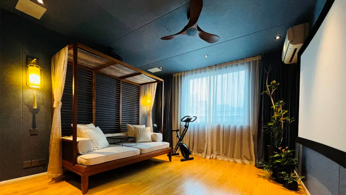 境，从东方来 | 中式客卧影院