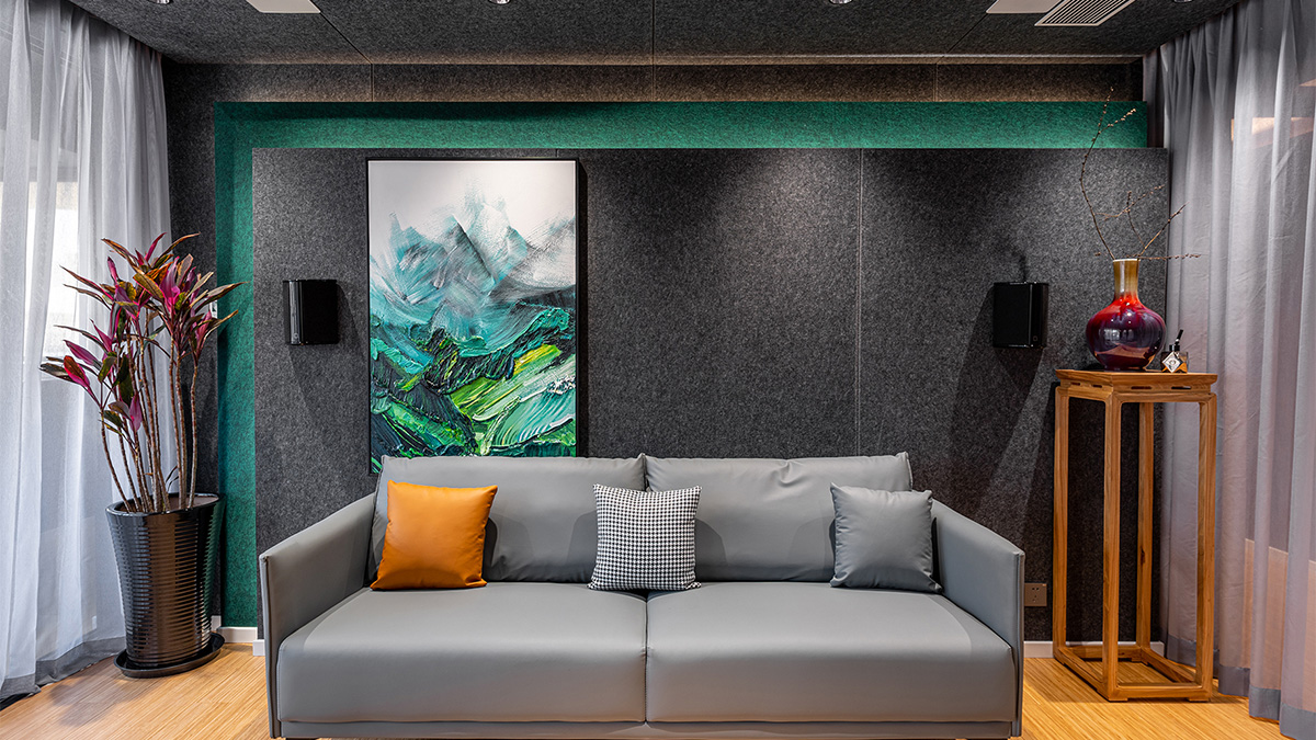 看高颜值客厅影院，如何打破外置音箱土、笨、丑的刻板印象