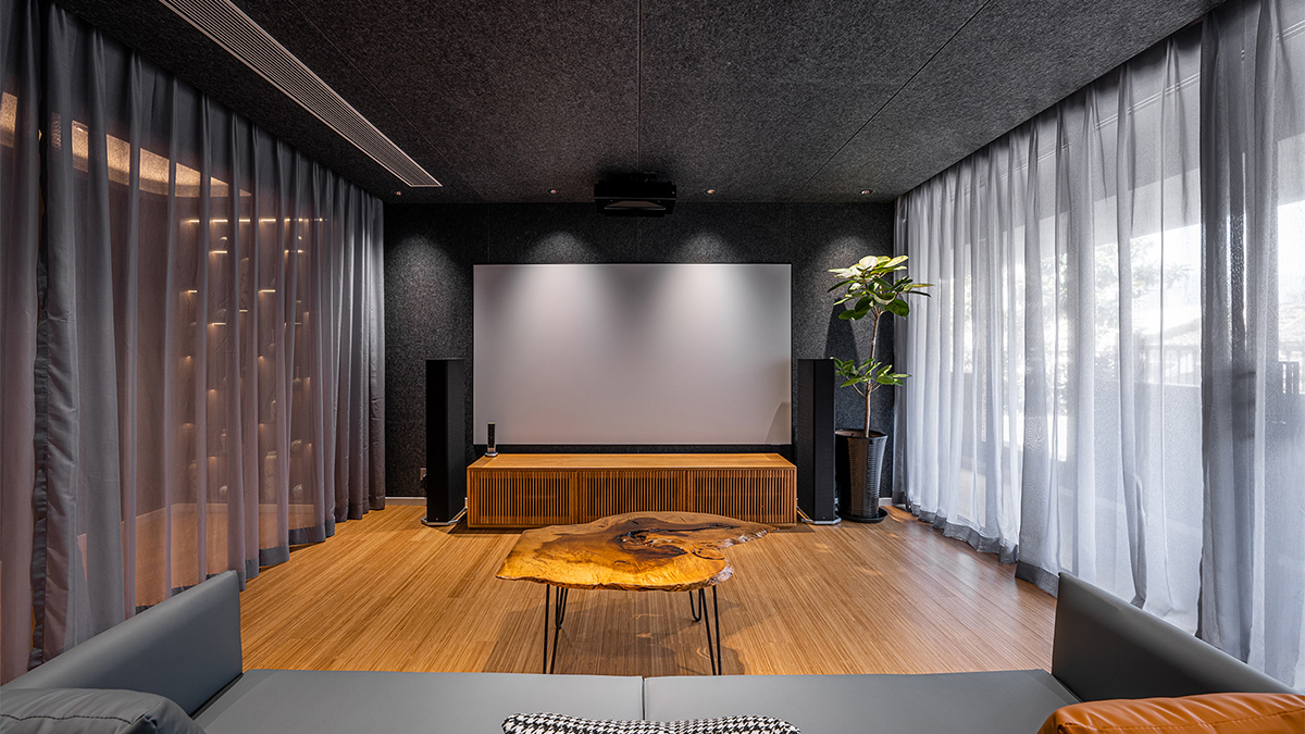 高颜值客厅影院