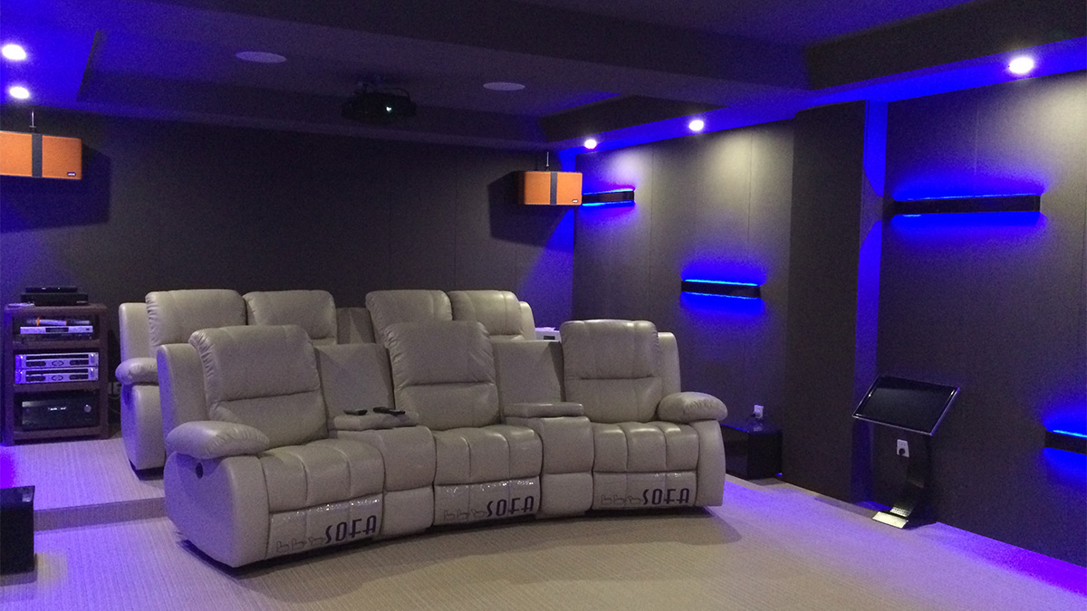 科技风家庭影院